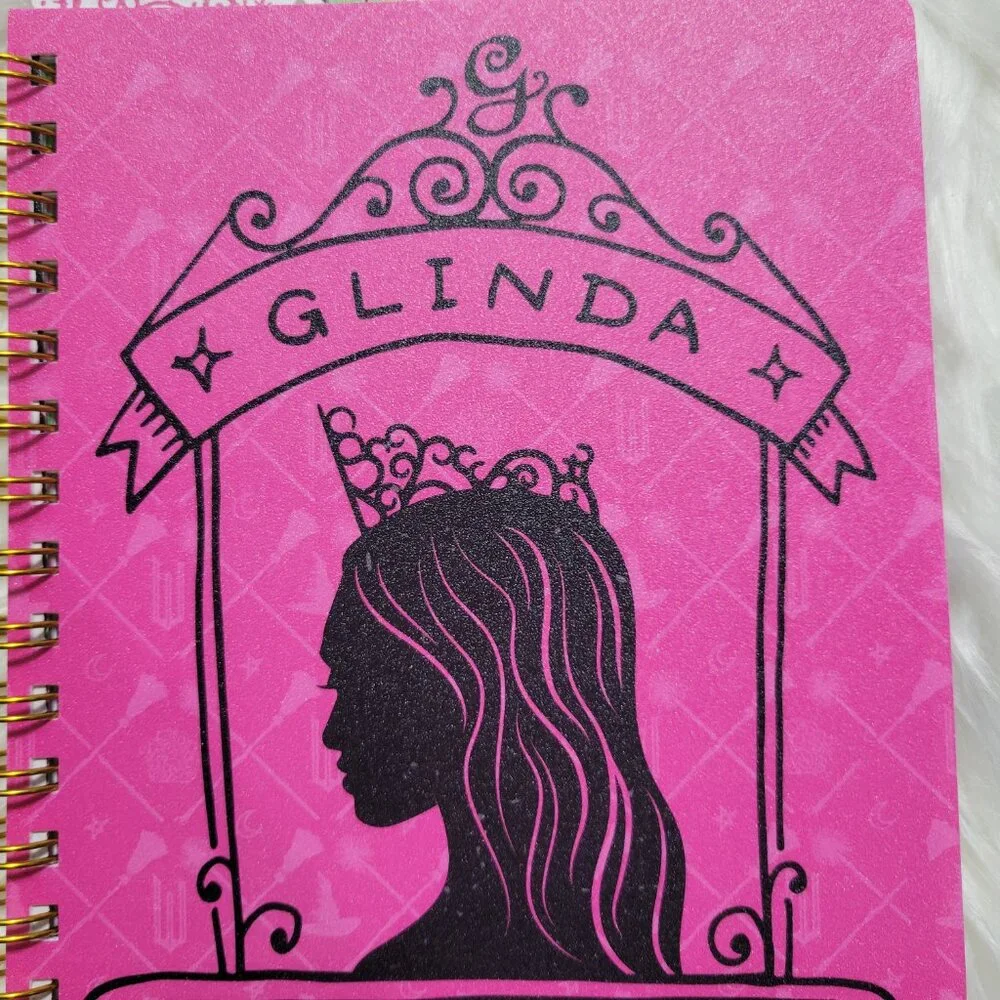 Wicked Glinda Tabbed Spiral Notebook